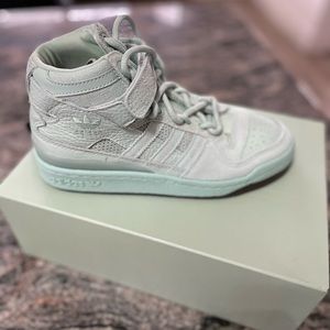 Adidas Ivy Park x Forum Mid 'Green Tint' Mens Sneakers